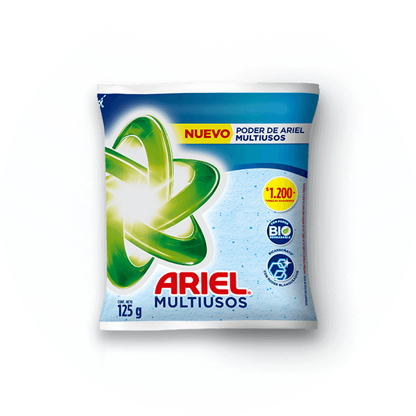 ariel multiusos 125g