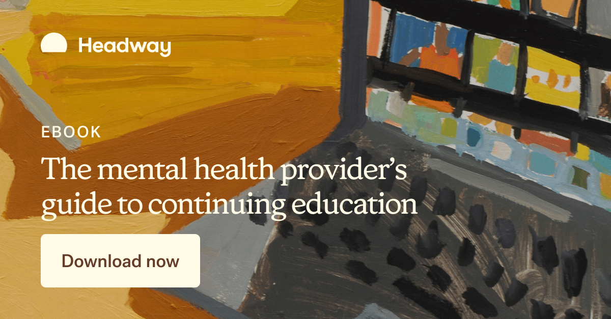The mental health provider’s guide to continuing education